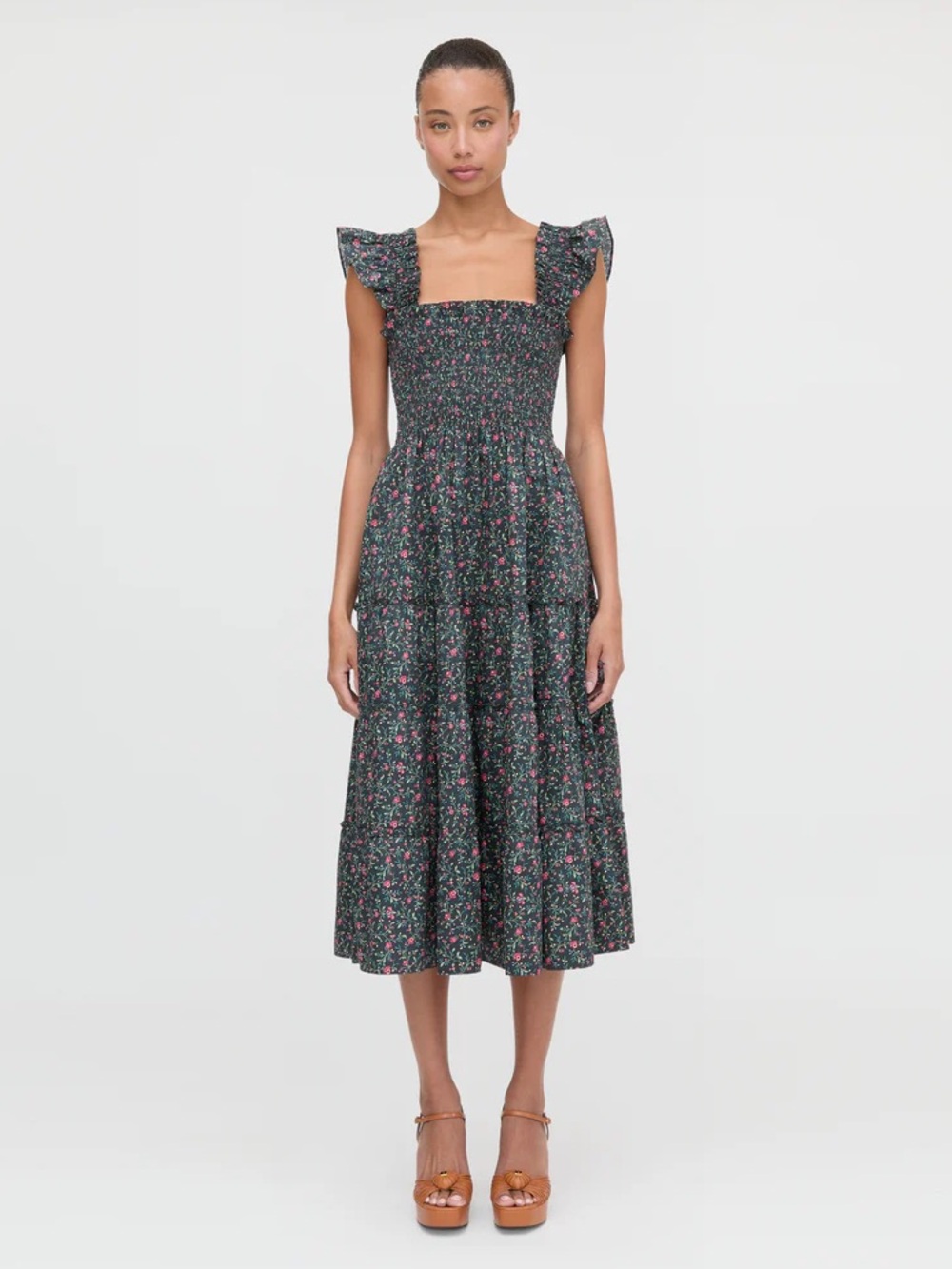 Hill House The Ellie Nap Dress in Florentine Ditsy